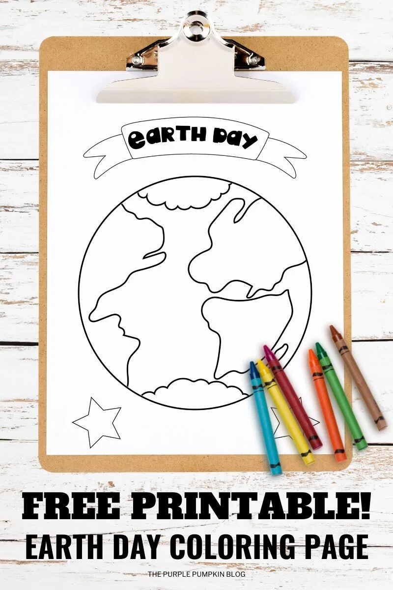 Free Printable Earth Day Coloring Pages (Colouring Sheets)
