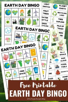 Free Printable Earth Day Bingo Cards