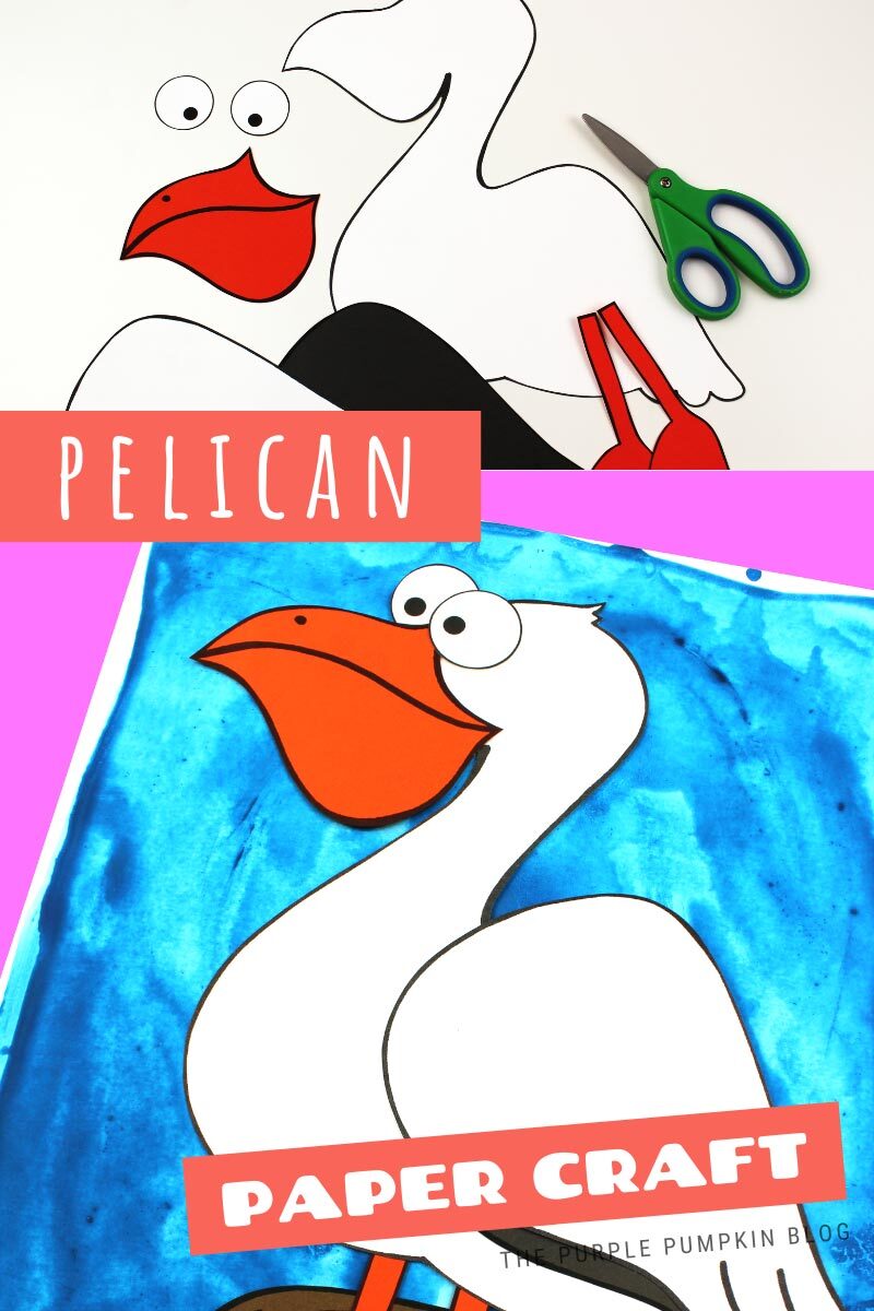 Fun Pelican Paper Craft