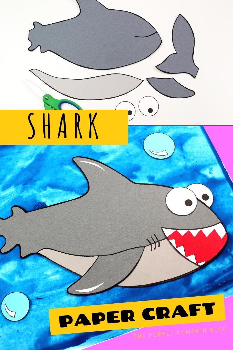 Fun Shark Paper Craft