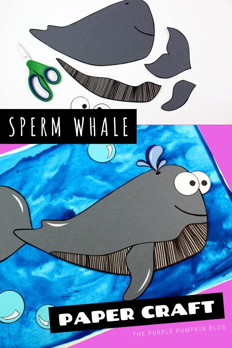 Fun Sperm Whale Paper Craft