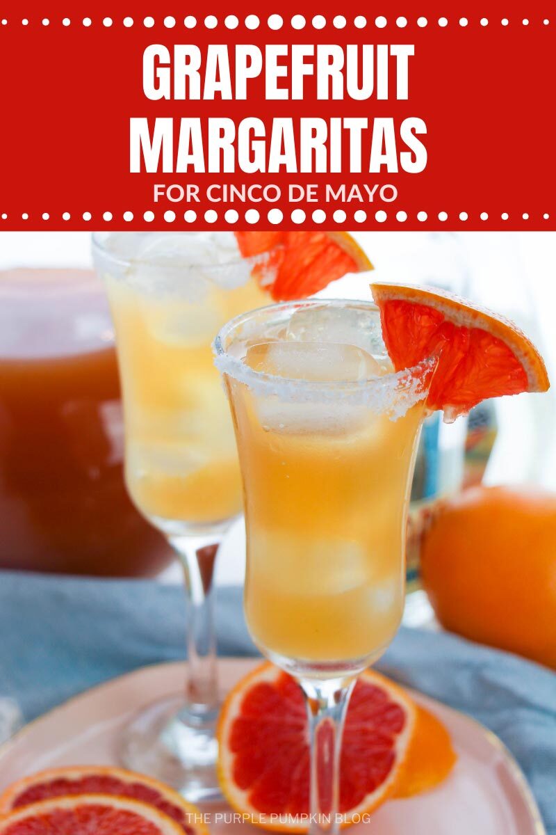 Grapefruit Margaritas for Cinco de Mayo