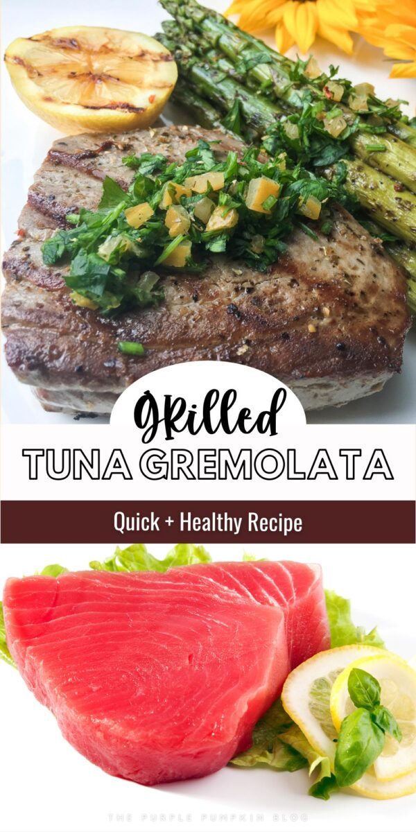 Grilled Tuna Gremolata (Quick & Healthy Recipe)