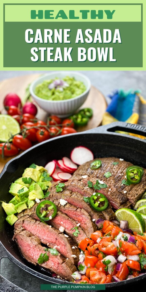 Healthy Carne Asada Steak Bowl