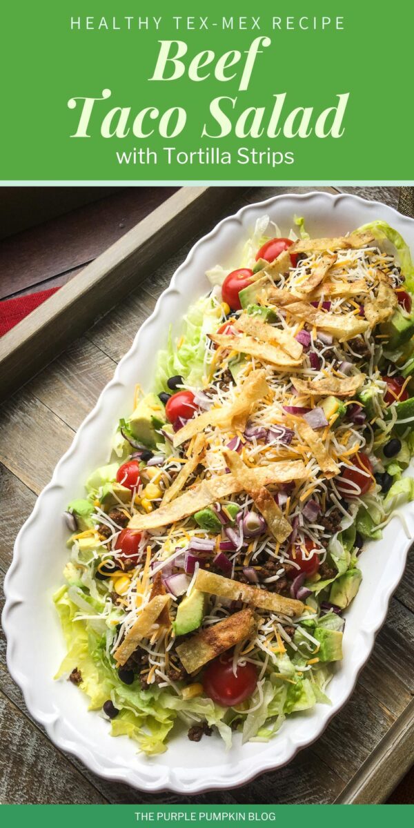 Healthy Tex-Mex Recipe! Beef Taco Salad