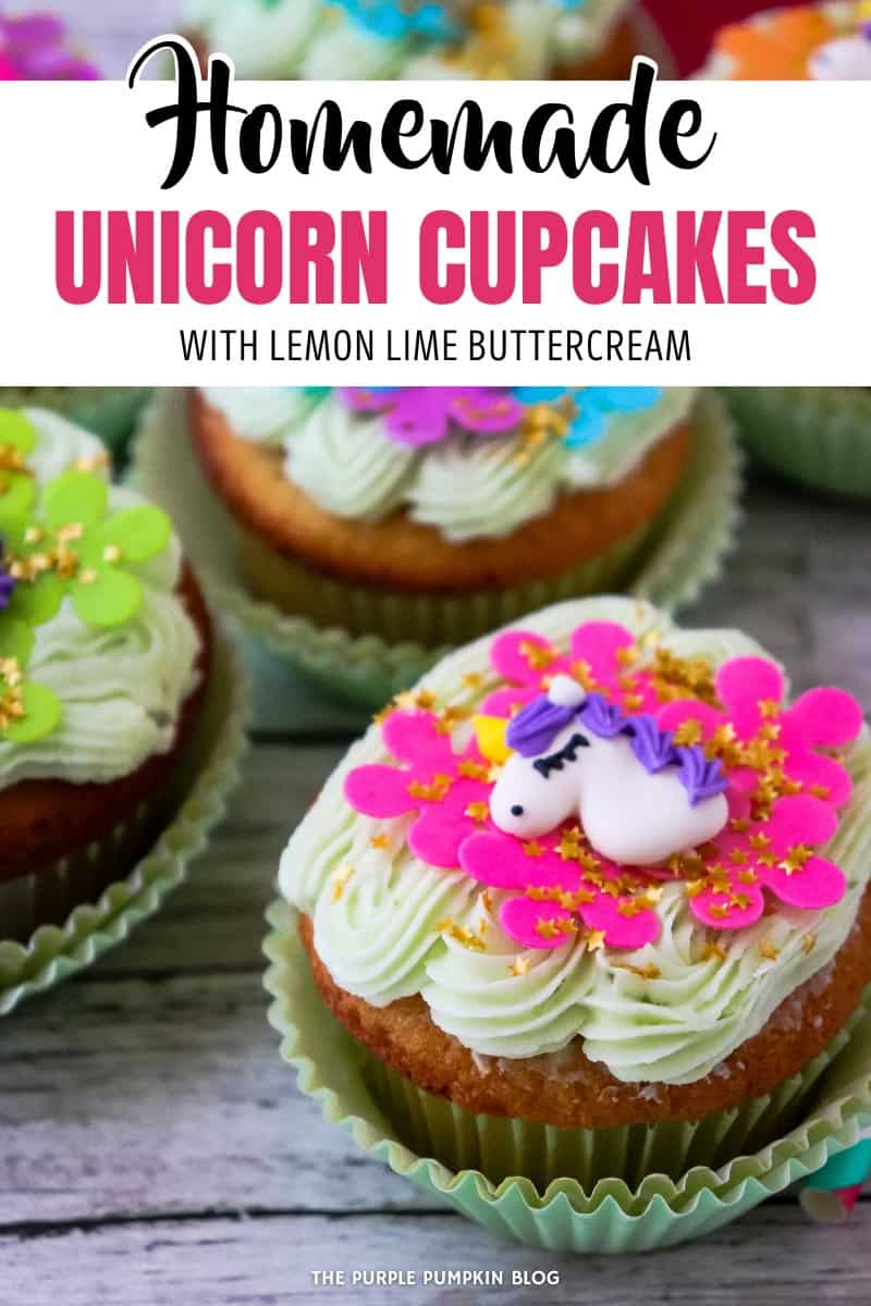 Homemade-Unicorn-Cupcakes-with-Lemon-Lime-Buttercream