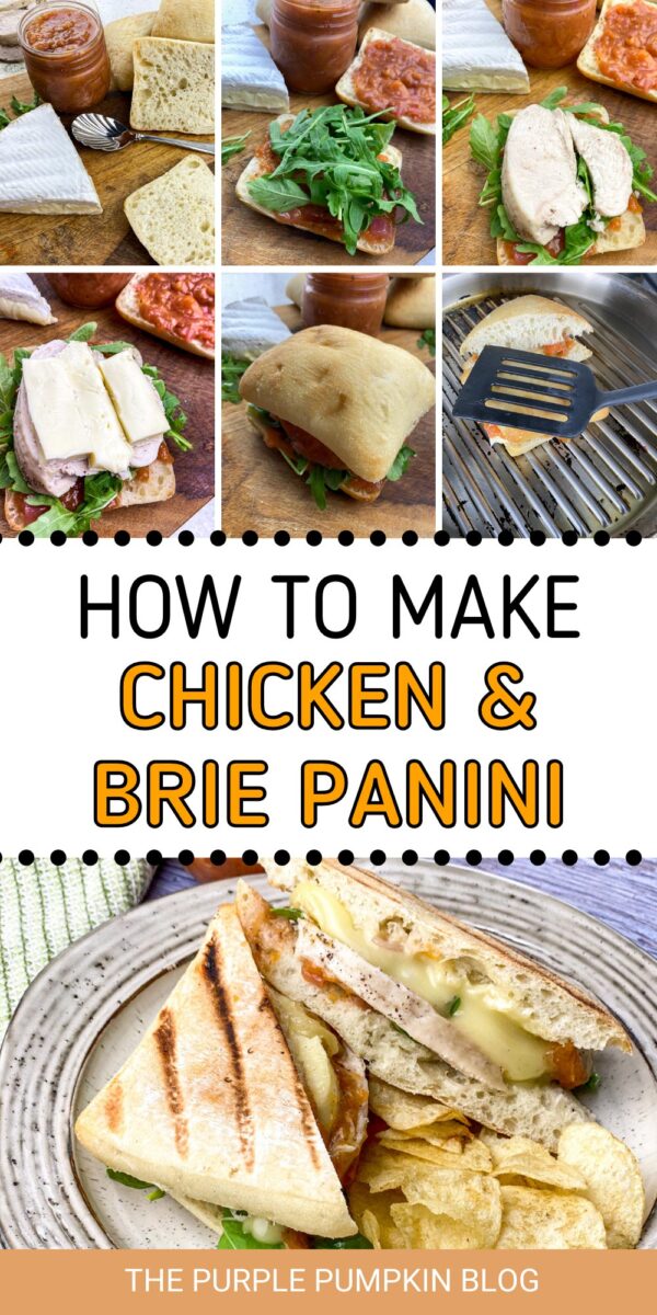How to Make Chicken & Brie Panini