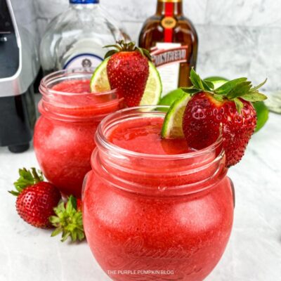 How to Make Frozen Strawberry Margaritas