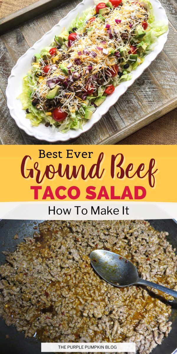 How to Make Ground Beef Taco Salad