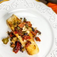 How to Make Mediterranean-style Fish with Tapenade