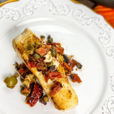 How to Make Mediterranean-style Fish with Tapenade