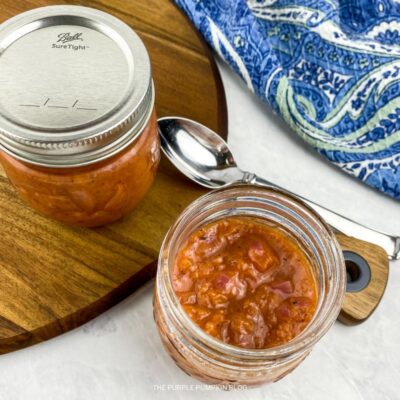 How to Make Savory Peach Compote