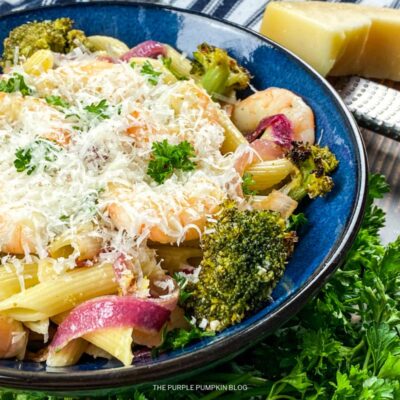How to Make Shrimp Broccoli Penne Pasta