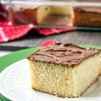 How to Make Yellow Sheet Cake