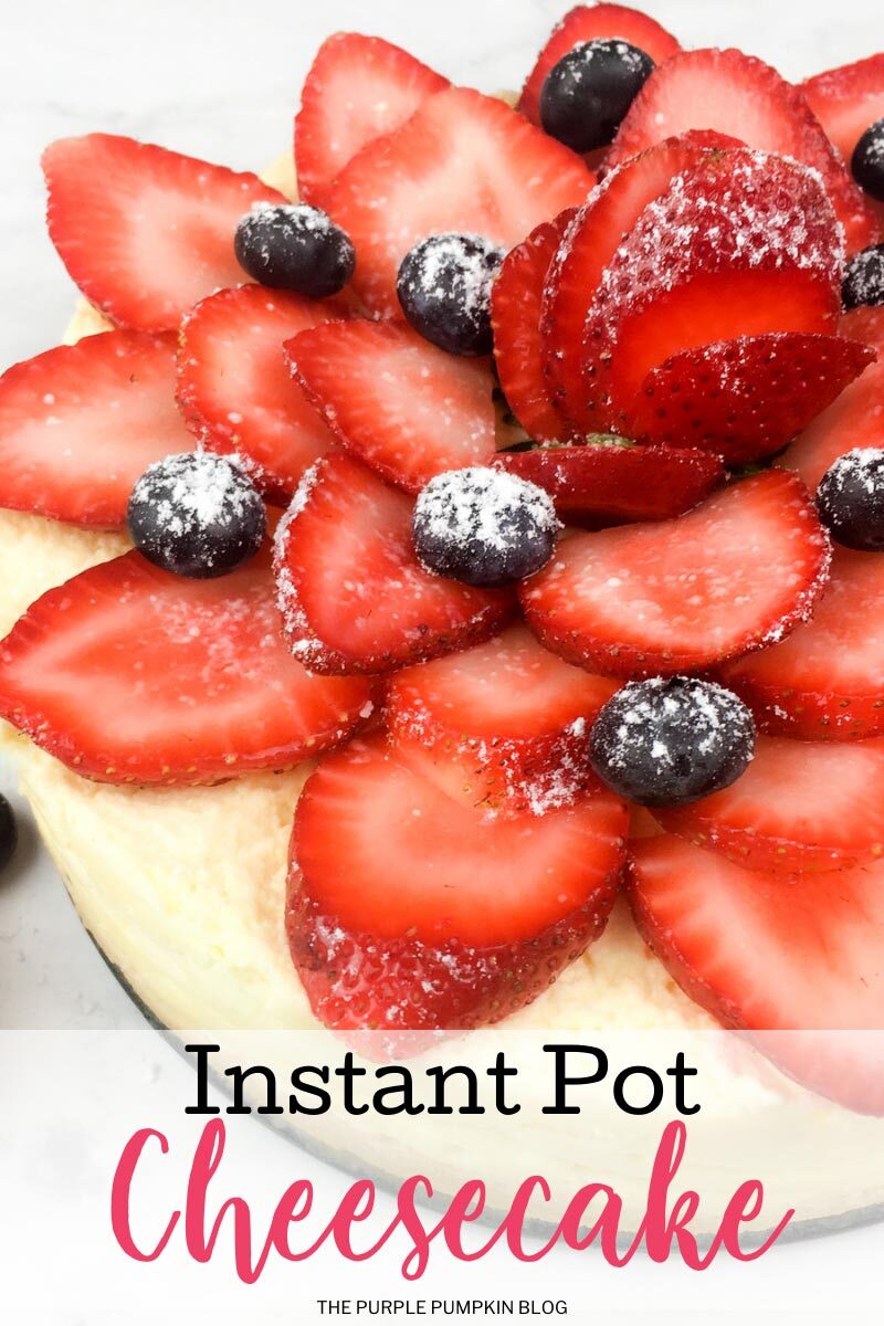 Instant Pot Cheesecake Recipe