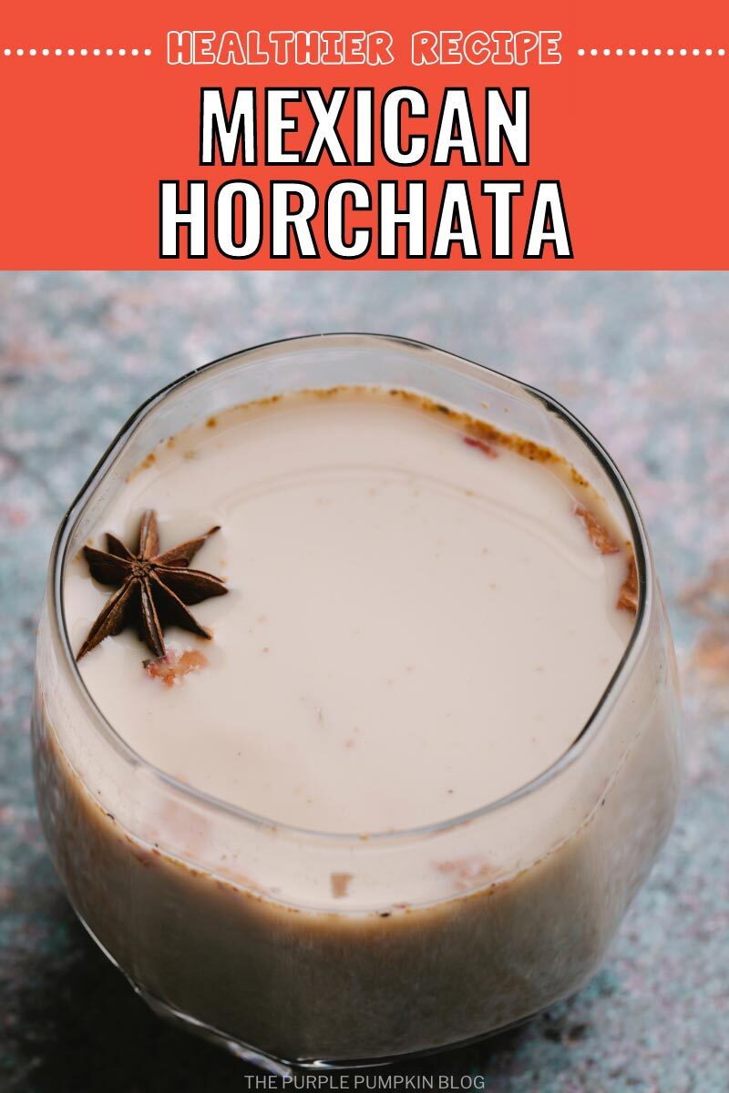 Mexican Horchata (Healthier Recipe)