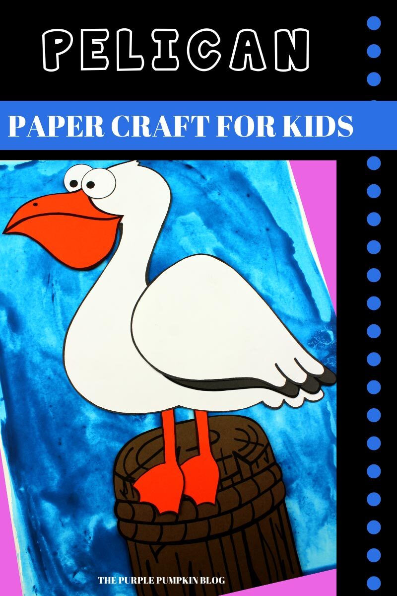 Pelican Paper Craft for Kids