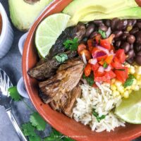 Recipe for Instant Pot Carnitas Bowls