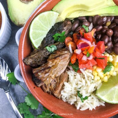 Recipe for Instant Pot Carnitas Bowls