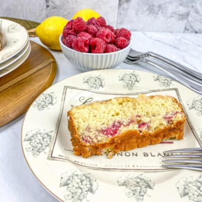 Recipe for Lemon & Raspberry Loaf