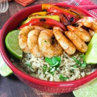 Recipe for Shrimp Fajita Bowls