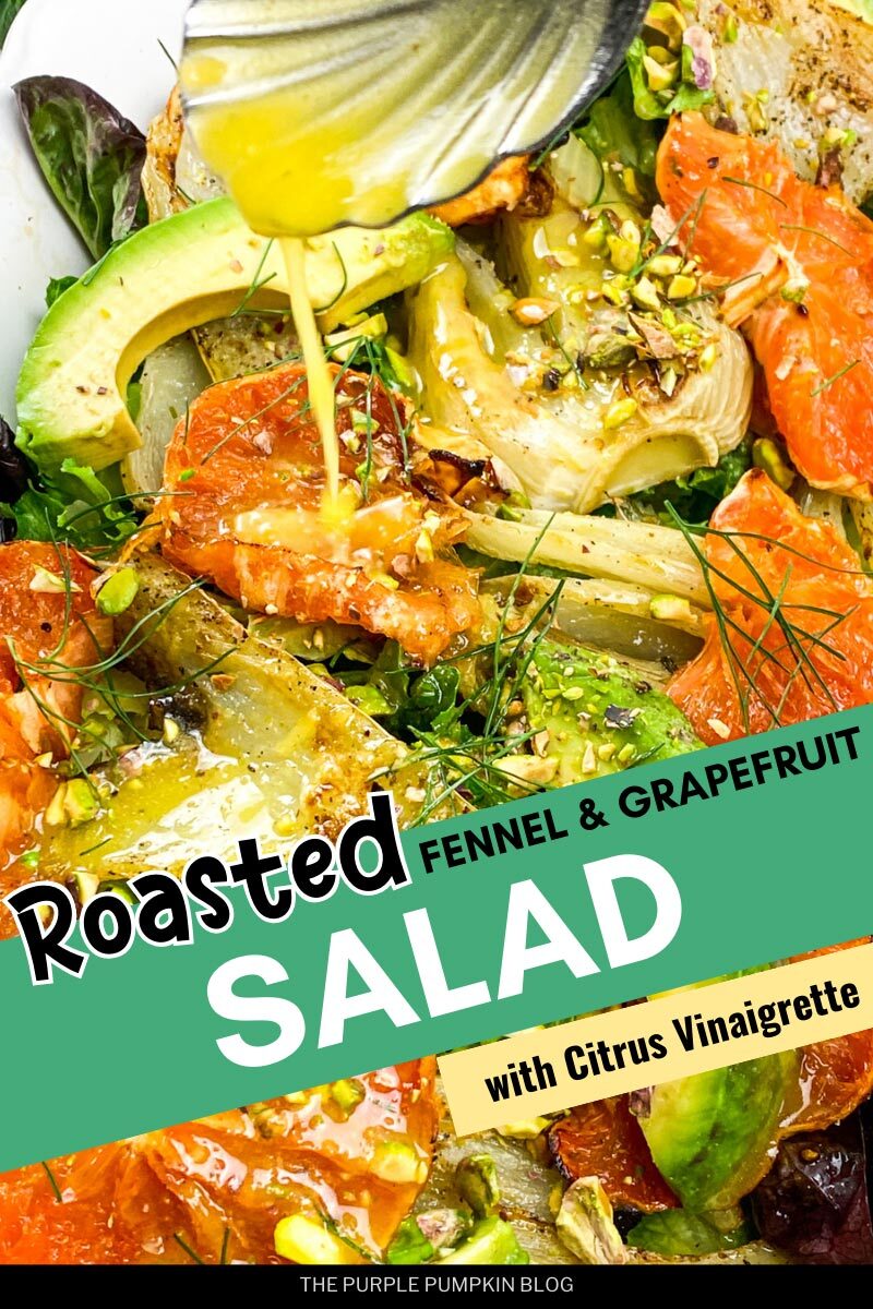 Roasted Fennel & Grapefruit Salad with Citrus Vinaigrette
