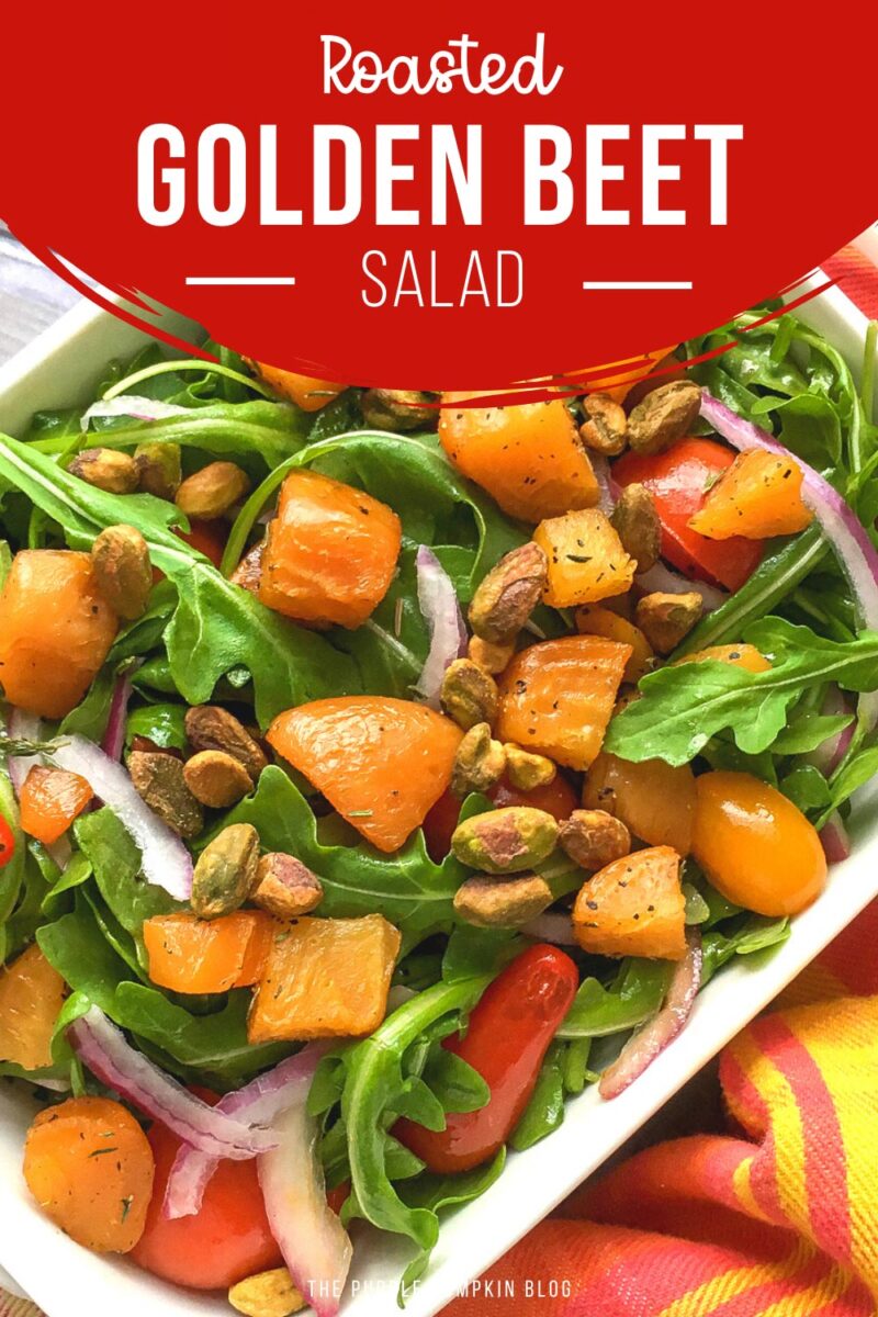 Roasted Golden Beet Salad Recipe