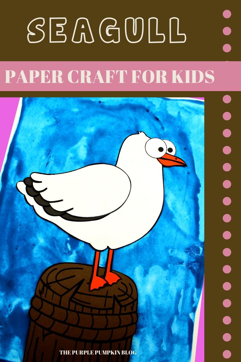 Seagull Paper Craft for Kids