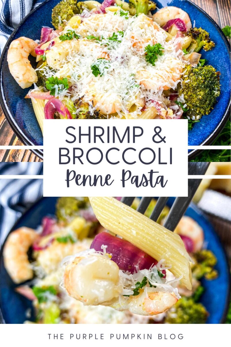 Shrimp & Broccoli Penne Pasta