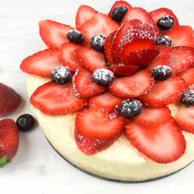 Strawberry Cheesecake in the Instant Pot