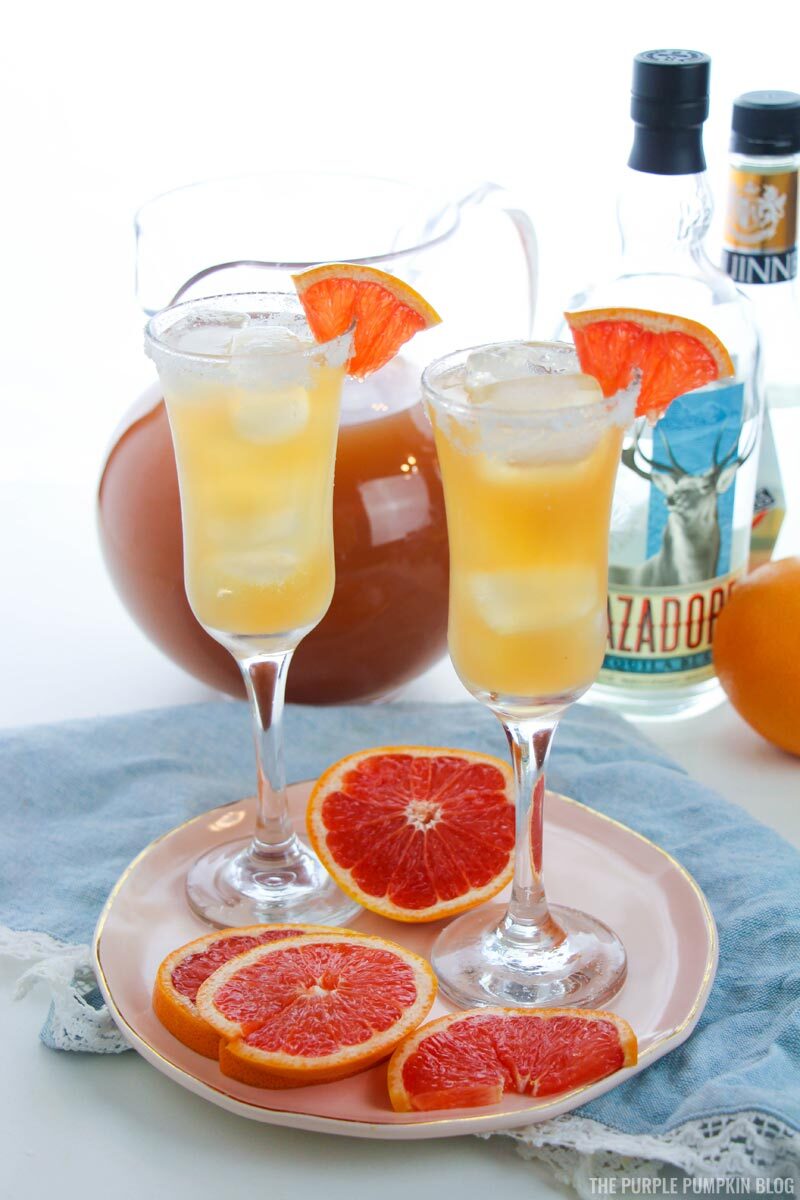 Summer Cocktail - Grapefruit Margaritas