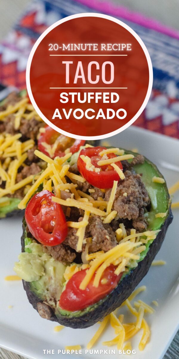 Taco Stuffed Avocado - A 20-Minute Recipe