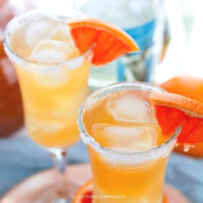 Tart & Refreshing Grapefruit Margaritas