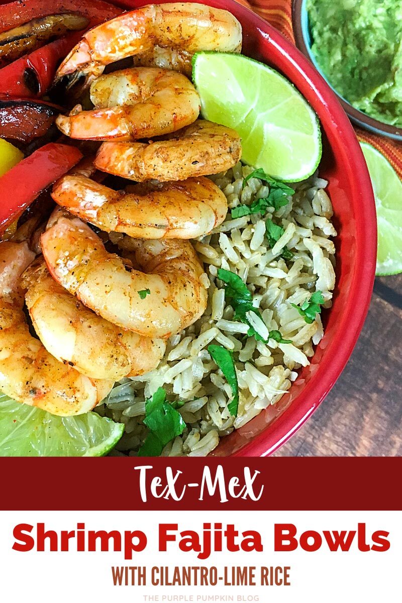 Tex-Mex Shrimp Fajita Bowls