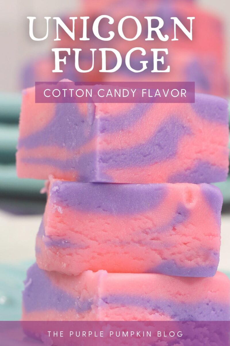 Unicorn Fudge - Cotton Candy Flavor