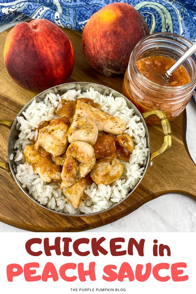 Chicken in Peach Sauce