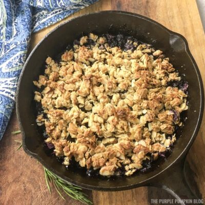 Cooked Blueberry Crisp