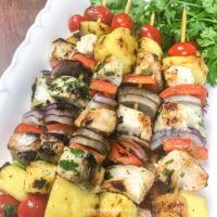 How To Make Pineapple Swordfish Kebabs