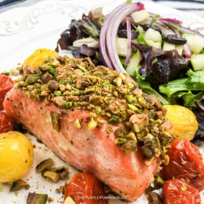 How To Make Pistachio-Crusted Salmon