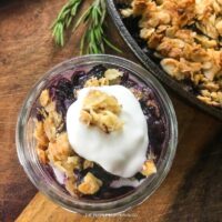 How To Make a Blueberry Crisp