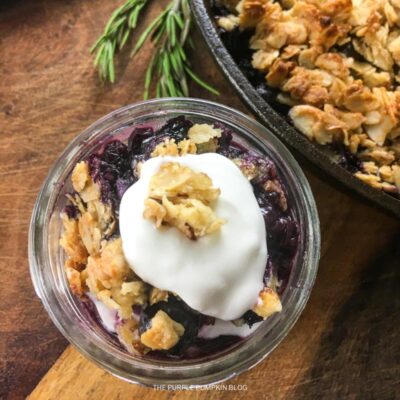 How To Make a Blueberry Crisp