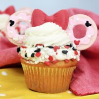 How to Make Disney Donut Ears Cupcakes