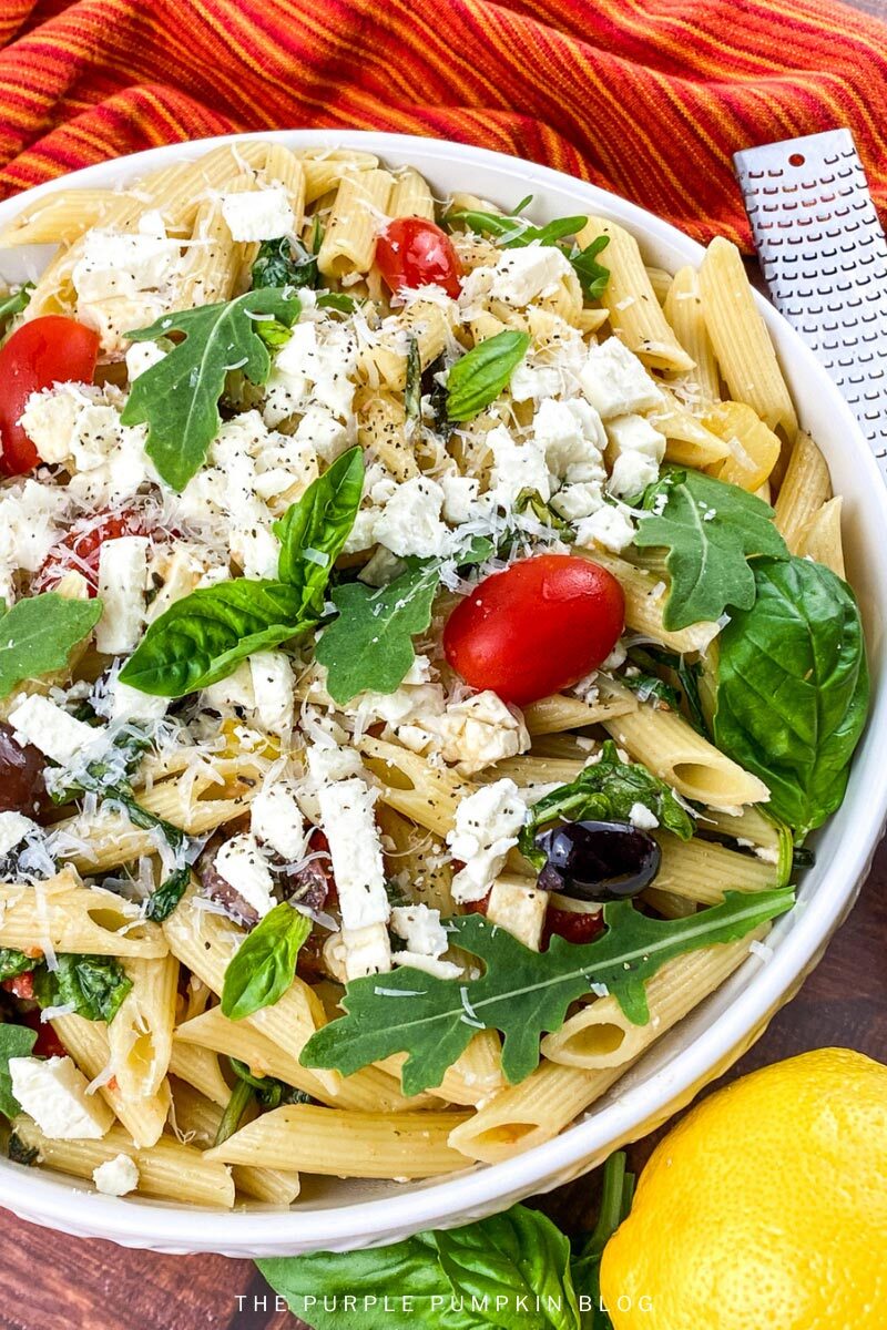 Mediterranean Penne Pasta Salad