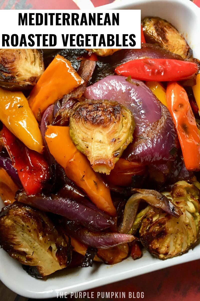 Mediterranean Vegetables Roasted in the Oven