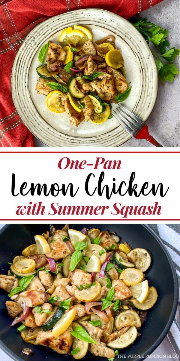 One-Pan Lemon Chicken with Summer Squash