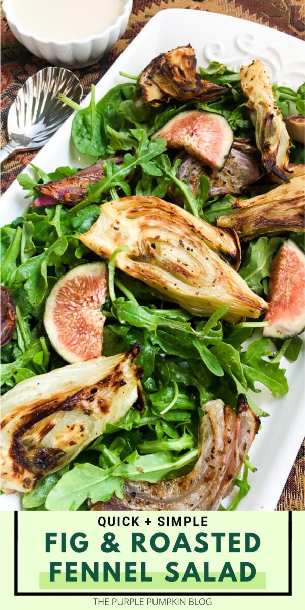 Quick Simple Fig & Roasted Fennel Salad