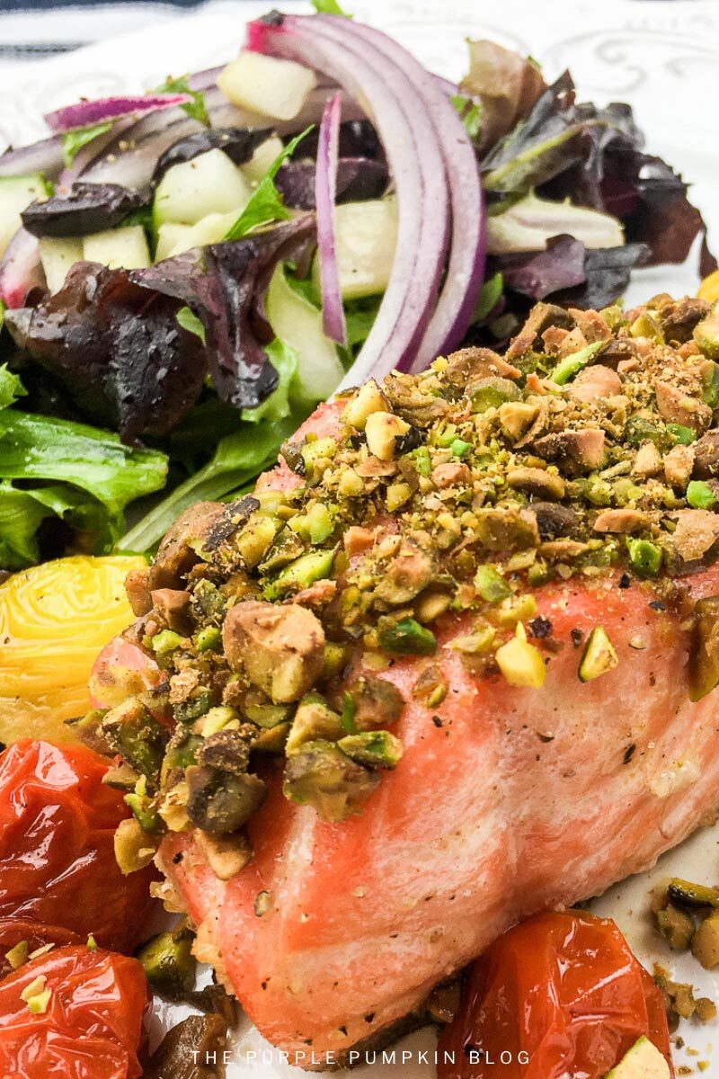 Recipe for Pistachio-Crusted Salmon in 30 Minutes
