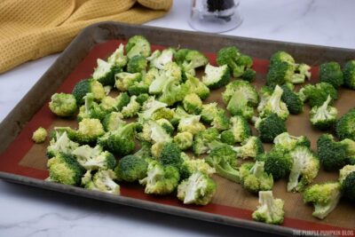 Roasted Broccoli Florets