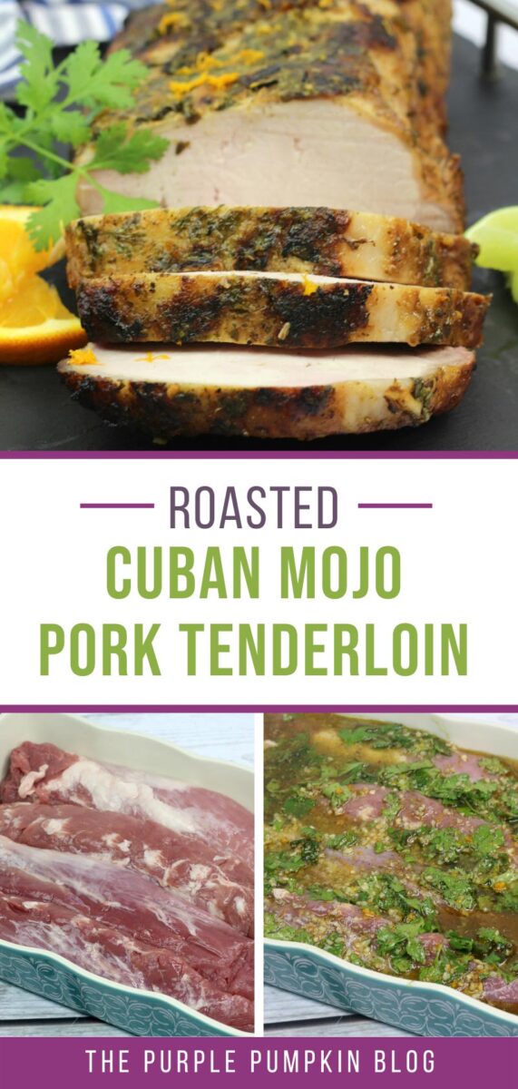 Roasted Cuban Mojo Pork Tenderloin