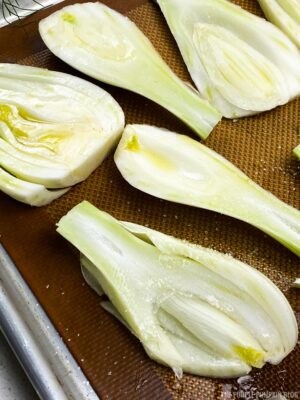 Sliced Fennel